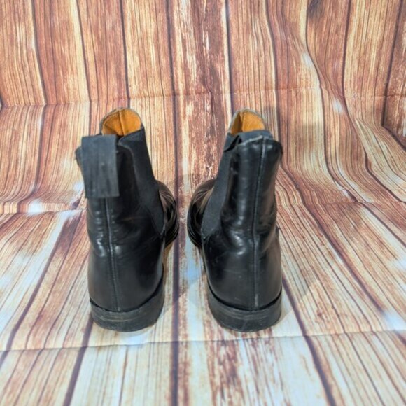 Northampton Women's Black Slide-on Leather Ankle Chelsea Boots Size 6 - Picture 3 of 10